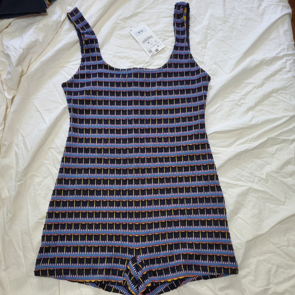 NWT ZARA knit romper